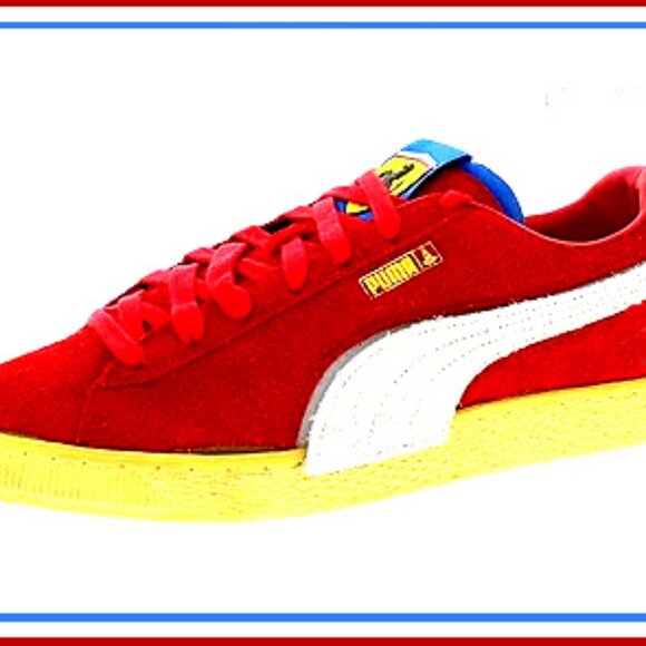 New Rare Men\'s Genuine Suede (Leather) Puma Ferrari Shoes With Special Features